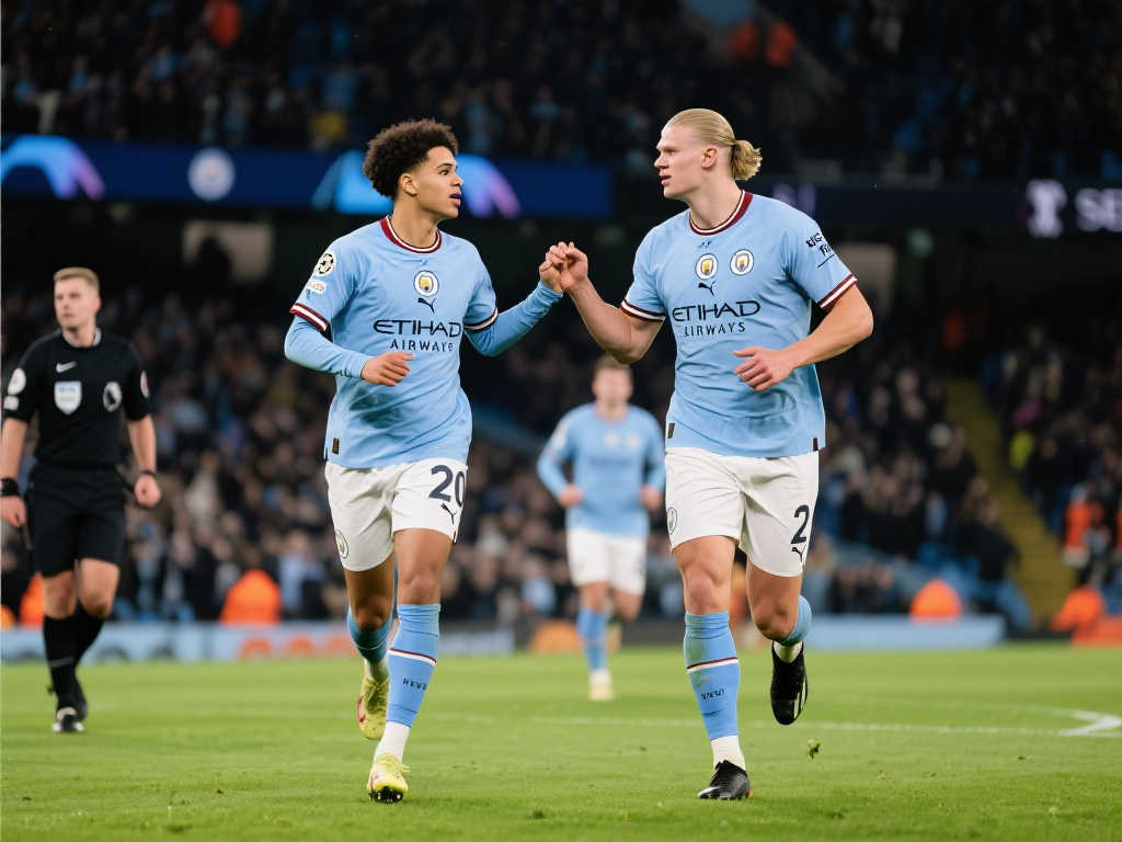 【英超】萨维尼奥首秀破门,哈兰德头球建功,曼城2-0击败莱斯特城 【英超】萨维尼奥首秀破门,哈兰德头球建功,曼城2-0击败莱斯特城