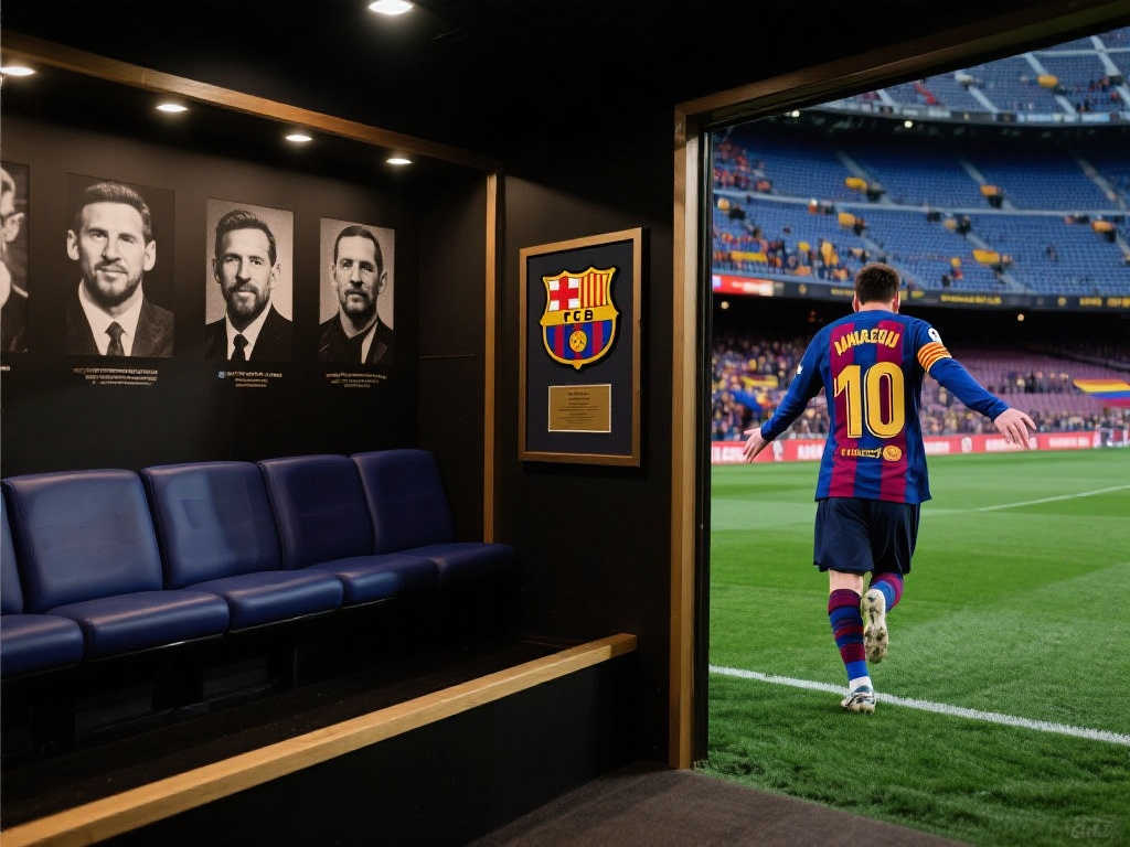 球王专属荣耀！河床赠梅西纪念碑球场终身包厢使用权